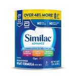 Similac Advance Infant Formula, Stage 2, Powder, 30.8 Ounces (Pack of 4)