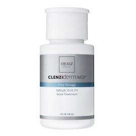 Obagi CLENZIderm M.D. Pore Therapy Exfoliating BHA Toner - Unclogs Pores with 2% Salicylic Acid Acne Treatment - 5 oz