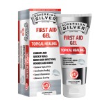 Sovereign Silver First Aid Gel - Argentum Metallicum Gel Wound Care Support, Topical Skin Care for Minor Skin Irritations with Convenient Pump - 2 fl oz (59 mL)