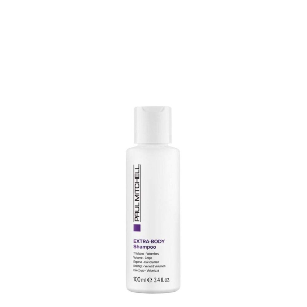 Paul Mitchell Extra-Body Shampoo, Thickens + Volumizes, For Fine Hair, 3.4 fl. oz