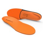 Superfeet All-Purpose High Impact Support Insoles (Orange) - Trim-To-Fit Orthotic Arch Support Shoe Inserts - Professional Grade - Men 11.5-13 / Women 12.5-14