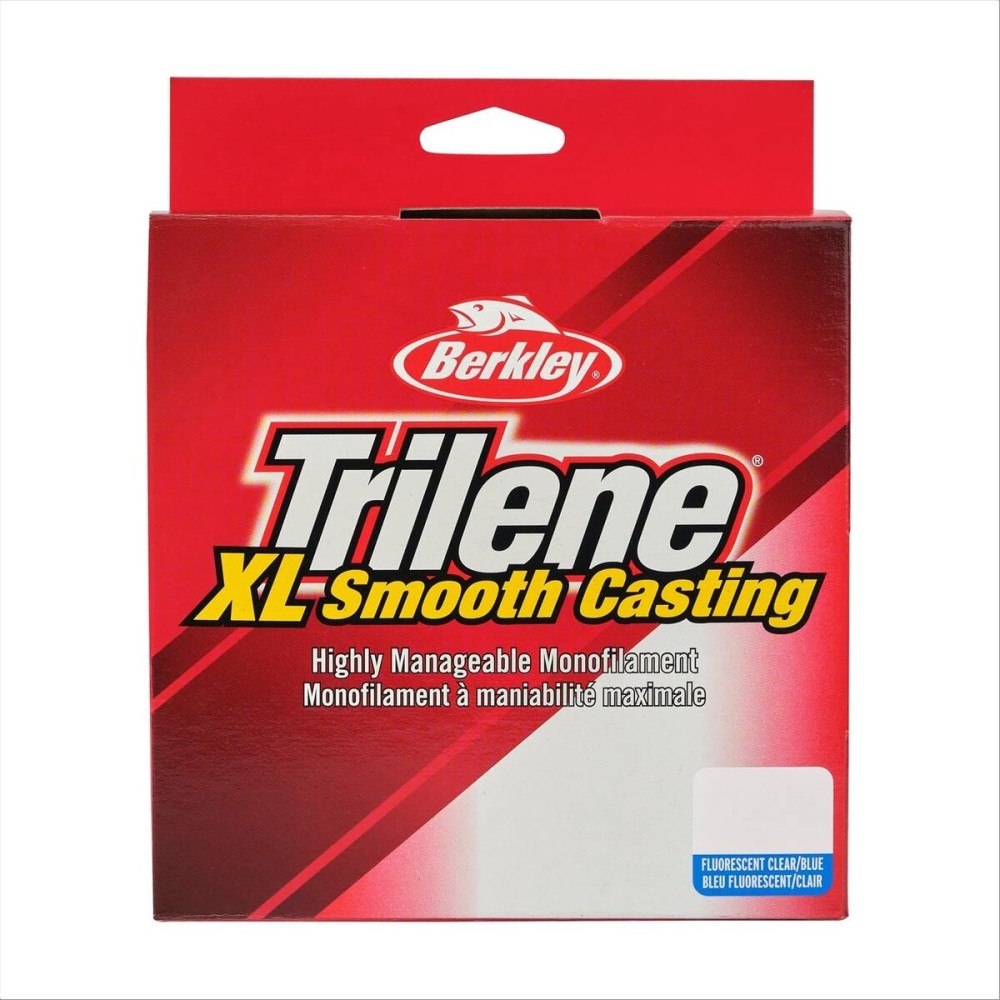 Berkley Trilene XL, Fluorescent Clear/Blue, 8lb | 3.6kg, 1000yd | 914m Monofilament Fishing Line, Suitable for Freshwater Environments