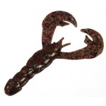 Strike King Rage Craw 4-Inch Fishing Lure, Soft Plastic Grub, Unique Design, Realistic Pincers, Slender Body, 4-Inches, 7-Pack