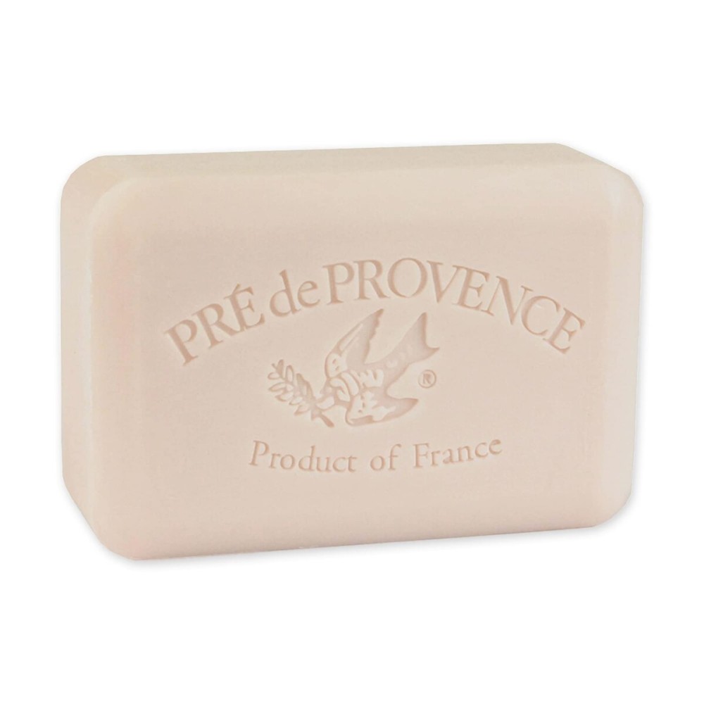 Pre de Provence Artisanal Soap Bar, Enriched with Organic Shea Butter, Natural French Skincare, Quad Milled for Rich Smooth Lather, 8.8 Ounce, Coconut