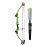 Genesis Original Compound Bow & Arrow Kit- Adjustable Riser, 15-30 Draw Length, 10-20 lb Draw Weight, All Skill Levels, Draw Hand - Left, Green