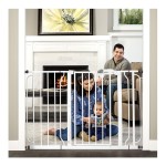 Regalo Easy Step 49-Inch Extra Wide Baby Gate, Includes 4-Inch and 12-Inch Extension Kit, 4 Pack of Pressure Mount Kit and 4 Pack of Wall Mount Kit
