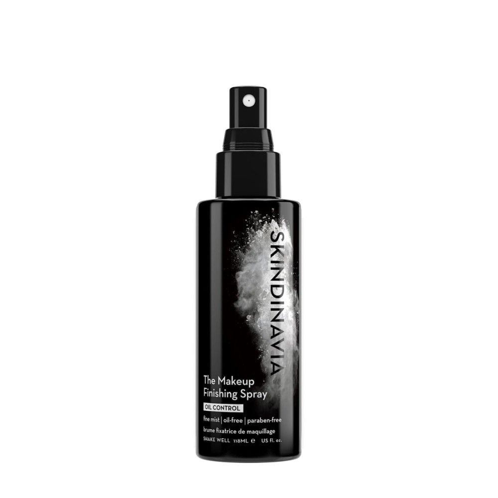 Skindinavia The Makeup Finishing Spray, Oil Control Makeup Setting Spray, All-Day Wear, Long-Lasting Up to 16+ Hours, Heat-Resistant & Waterproof, Fine Mist, 2.0 Oz