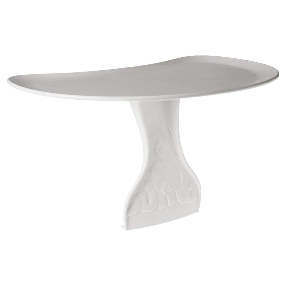 Bumbo Seat Tray Attachment, Baby Infant Child Toddler Floor Seat Eating Tray Activity Play Top Accessory for Boys and Girls 3 to 12 Months Old, White