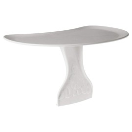 Bumbo Seat Tray Attachment, Baby Infant Child Toddler Floor Seat Eating Tray Activity Play Top Accessory for Boys and Girls 3 to 12 Months Old, White