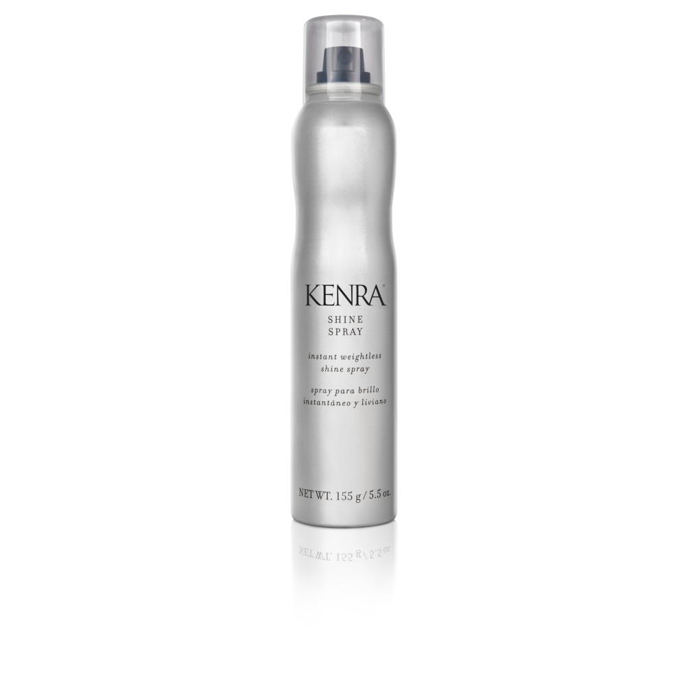 Kenra Professional Shine Spray | Instant Weightless Shine Hairspray | Tames Frizz & Flyaways | Enhances Color Vibrancy | Lightweight, No Hold | All Hair Types | 5.5 oz
