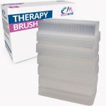 Wilbarger Method Therapy Sensory Brush Occupational & Therapressure Brush for Calming, Stimulating, and Sensory Brushing - Use as Part of The Wilbarger Brushing Protocol, White, 6 Count (Pack of 1)