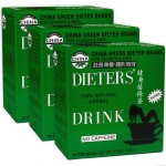 Uncle Lees Senna Tea 3-Pack - Green Dieters Drink, Caffeine-Free 100% Natural Herbal Detox & Digestive Support, 30 Ct Each