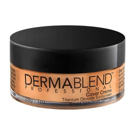 Dermablend Cover Creme High Coverage Foundation with SPF 30, 40W Caramel Beige, 1 Oz.
