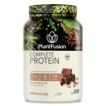 PlantFusion Complete Vegan Protein Powder - Plant Based With BCAAs, Digestive Enzymes and Pea Protein - Keto, Gluten Free, Soy Free, Non-Dairy, No Sugar, Non-GMO - Chocolate 2 lb