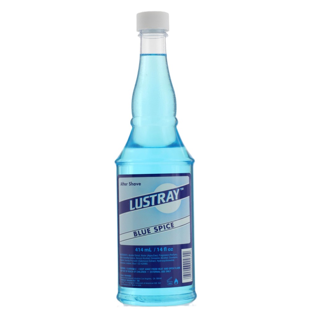 Clubman Lustray Blue Spice After Shave Lotion, 14 fl oz