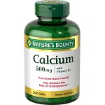 Natures Bounty Calcium Plus 400 IU Vitamin D3, Immune Support & Bone Health, 300 Tablets