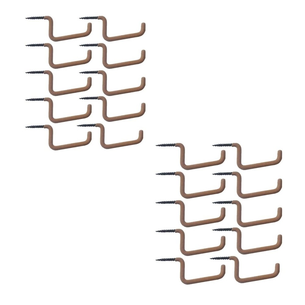 HME Products Bow & Gear Holders (20 Pack) Brown, 1.00 x 1.00 x 1.00