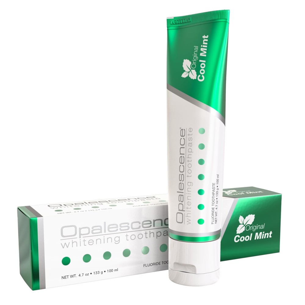 OpalescenceTeeth Whitening Toothpaste - Pack of 1 - Fluoride Oral Care - 4.7 Oz - Cool Mint - TP-5166-1