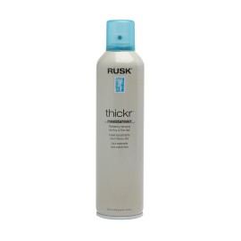 RUSK Thickening Hairspray, Delivers Powerful Texture, Extra-Hold, and Shine, UV Blockers to Protect Color-Treated or Highlighted Hair, 10.6 oz