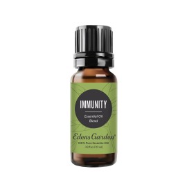 Edens Garden Immunity Essential Oil Blend- 100% Pure Premium Grade, Undiluted, Natural, Therapeutic, Aromatherapy, The Best for Diffusing, Skin, Laundry, Humidifiers 10 ml (.33 fl oz)