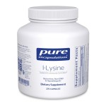 Pure Encapsulations L-Lysine - Essential Amino Acid Supplement for Immune Support & Gum, Lip Health* - with L-Lysine HCl - 270 Capsules