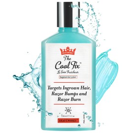 Shaveworks The Cool Fix Aftershave for Women: Pubic Hair Removal, Razor Bumps, Razor Burns, Ingrown Hair Treatment - After Shaving Post Waxing Bikini Area Moisturizing Skin Care Gel 5.3 Fl Oz