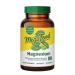Megafood Magnesium Supplement with Fermented Magnesium Glycinate - Chelated - Supports Heart & Nervous System - Vegan Gluten-Free Non-GMO Kosher - Made Without 9 Food Allergens - 90 Tablets