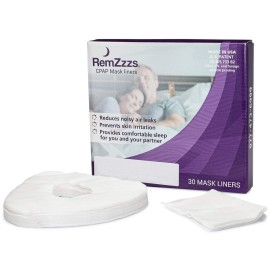 RemZzzs Full Face Cpap Mask Liners (K5-FM) - Reduce Noisy Air Leaks and Painful Blisters - Cpap Supplies and Accessories - Compatible with Fisher Paykel and Hans Rudolph