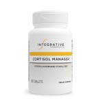 Integrative Therapeutics Cortisol Manager - Balance Cortisol & Support Relaxation for Restful Sleep* - Includes Ashwagandha & L-Theanine for Confidence with Less Stress* - 90 Tablets (45 Servings)