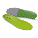 Superfeet All-Purpose Support High Arch Insoles (Green) - Trim-To-Fit Orthotic Shoe Inserts - Professional Grade - Men 9.5-11 / Women 10.5-12