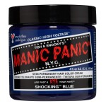 MANIC PANIC Classic Shocking Blue Semi Permanent Hair Color - Dark Cobalt Blue Hair Dye for Women & Men That Lasts 4-6 Weeks - Vegan, Ammonia & Cruelty-Free - Create & Mix Custom Shades (4oz)