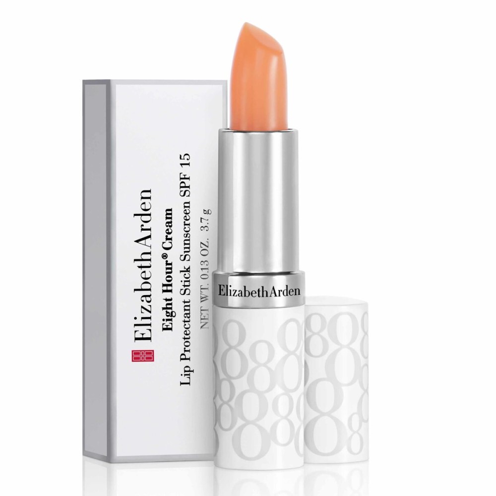 Elizabeth Arden Eight Hour Cream Lip Protectant Stick, SPF 15 Sunscreen Balm, Moisturizer for Dry, Cracked Lips with Shea Butter, Coconut Oil & Vitamin E, 0.13 oz