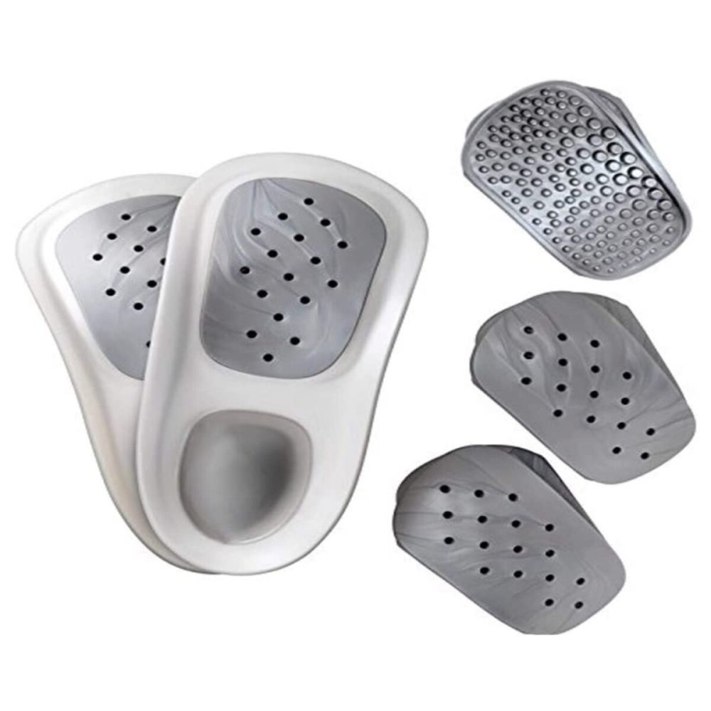 WalkFit Platinum Foot Orthotics Plantar Fasciitis Arch Support Insoles Relieve Foot Back Hip Leg and Knee Pain Improve Balance Alignment (Men 14-14.5)