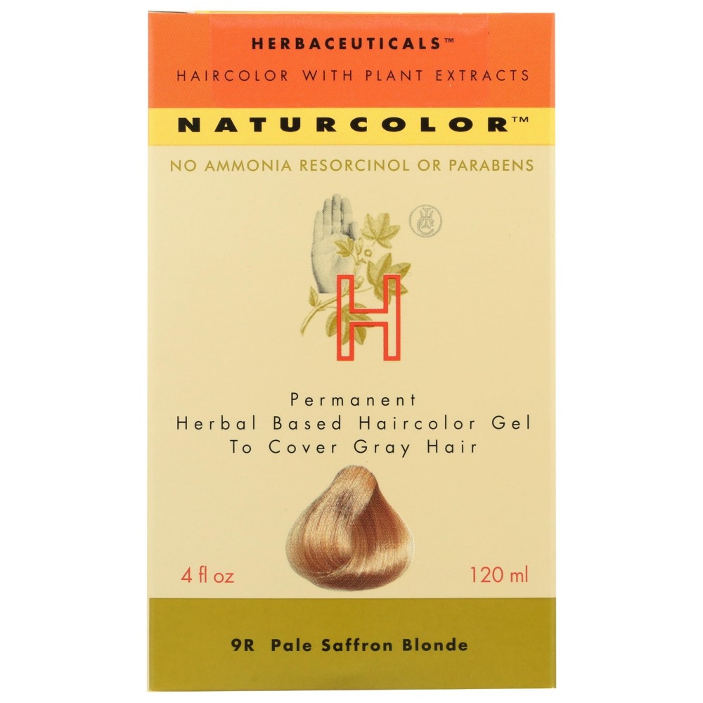 naturcolor Haircolor - Pale Saffron Blonde Hair Dye, 4 Fl Oz (9R)