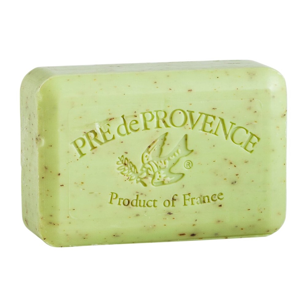 Pre de Provence Artisanal Soap Bar, Enriched with Organic Shea Butter, Natural French Skincare, Quad Milled for Rich Smooth Lather, 8.8 Ounce, Lime Zest