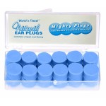 Mighty Plugs Pure Beeswax Earplugs - NRR 34 Noise Cancelling Ear Plugs for Sleeping, Snoring, Swimming & Loud Noise (12 Pairs)