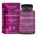 Reserveage Beauty, Resveratrol 500 mg, Antioxidant Supplement for Heart and Cellular Health, Supports Healthy Aging and Immune System, Paleo, Keto, 30 Capsules
