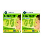Bionorica Sinupret Adult Strength Sinus - Immune Support Supplement - All Natural - Herbal Nasal Passage & Immunity Boost - 50 Tablets - 2 Pack