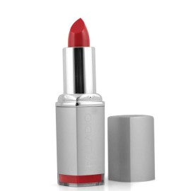 Palladio Herbal Lipstick, Rich Pigmented and Creamy, Infused with Aloe Vera, Chamomile & Ginseng, Prevents Lips from Drying, Combats Fine Lines, Long Lasting Lipstick, Just Red