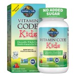 Garden of Life Vegetarian Multivitamin Supplement for Kids - Vitamin Code Kids Chewable Raw Whole Food Vitamin with Probiotics, 30 Chewable Bears