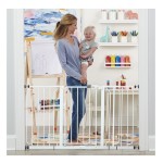 Regalo Safety 56-Inch Extra Wide Baby Gate for Doorways, Hallways & Bottom of Stairs, Pressure Mount Safety Gate for Babies, Toddlers & Pets, Tested & Safe, American Designed, Family Owned