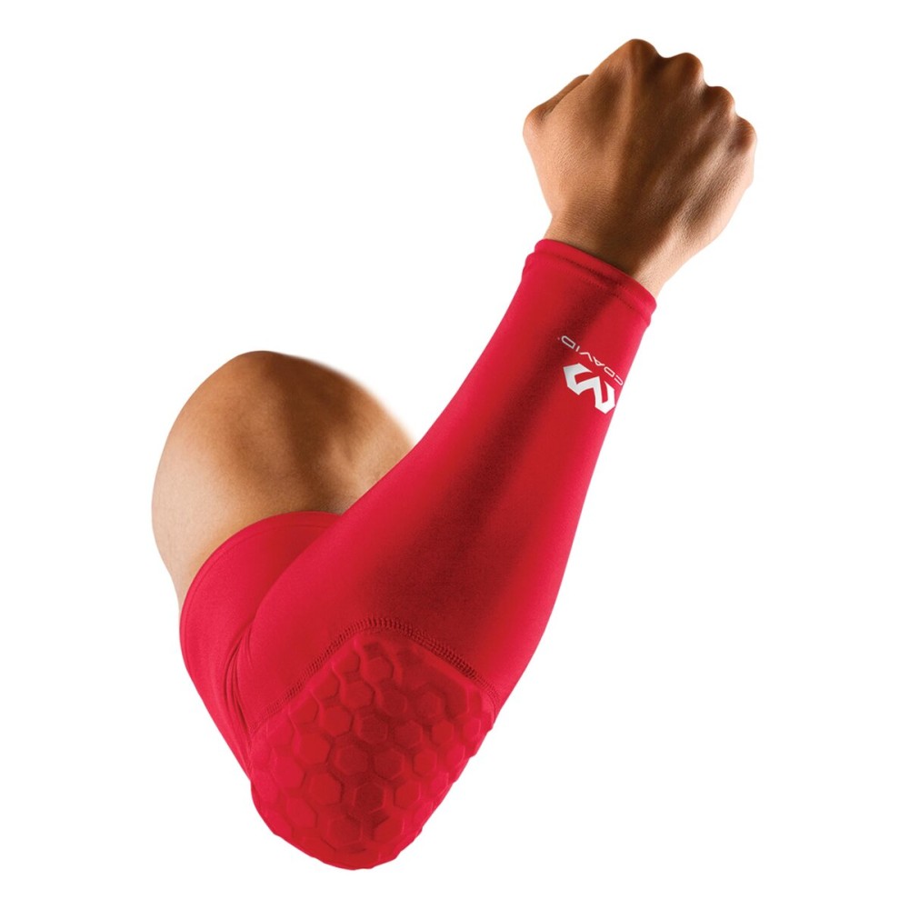 McDavid Hex Shooter Arm Sleeve, Pull-On Padded Protection, Moisture Wicking
