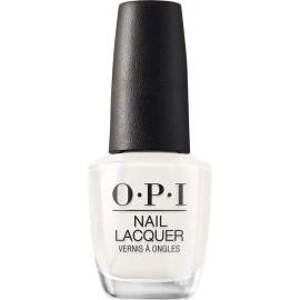 OPI Nail Lacquer Funny Bunny | Sheer Soft White Crme Chip Resistant Nail Polish | Fast Drying, Streak Free