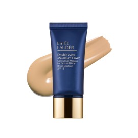 Este Lauder Double Wear 24-Hour Maximum Cover Camouflage Foundation for Face and Body SPF 15 | Full Coverage | Tattoo Cover Up Makeup Waterproof, 1.0 Fl Oz, 1N3 Creamy Vanilla