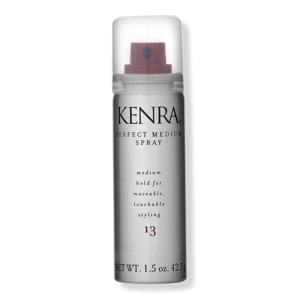 Kenra Professional Perfect Medium Spray 13 50% | Provides Styling Control Without Stiffness | Medium Hold | Fast-Drying Formulation | High Shine Finish | All Hair Types | Travel 1.5 oz