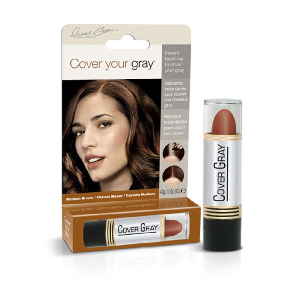 Cover Your Gray Hair Color Touch-Up Stick - Medium Brown (3-Pack)