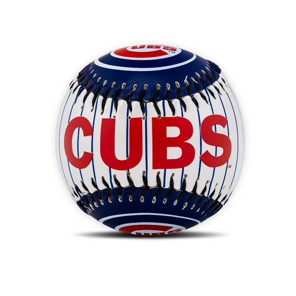 Franklin Sports Chicago Cubs MLB Team Baseball - MLB Team Logo Soft Baseballs - Toy Baseball for Kids - Great Decoration for Desks and Office