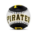 Franklin Sports Pittsburgh Pirates MLB Team Baseball - MLB Team Logo Soft Baseballs - Toy Baseball for Kids - Great Decoration for Desks and Office