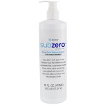Sub Zero Cooling Pain Relief Gel, 16oz Bottle with Pump - Joint Relief and Nerve Pain Relief Cream for Muscle Deep Pain Relief and Arthritis Relief