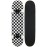 KPC Pro Skateboard Complete, Black and White Checker